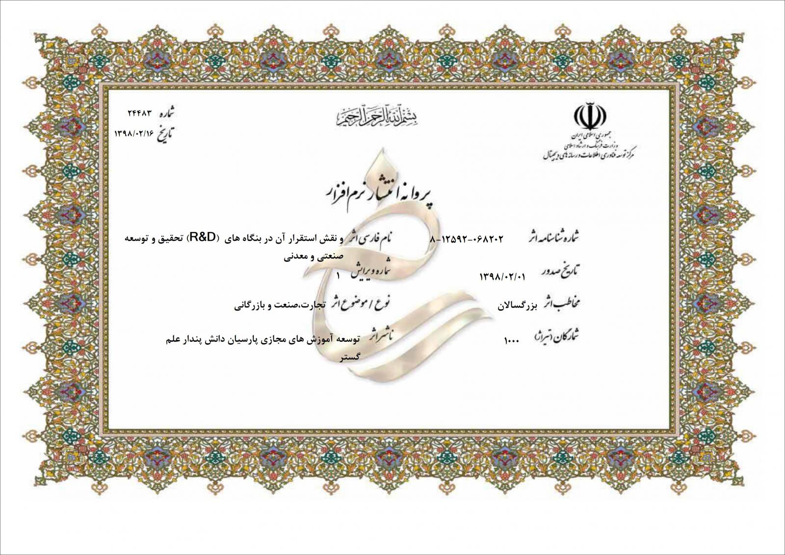 تحقیق و توسعه (R&D) و نقش استقرار آن در بنگاه های صنعتی و معدنی