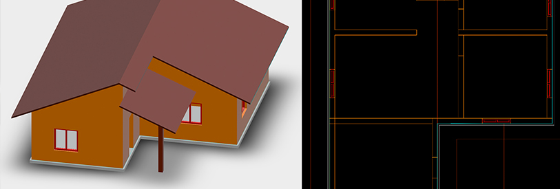 اتوکد برای طراحی در رشته معماری کارایی دارد. 