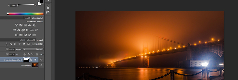 میتوان از فتوشاپ برای تغییر مناظر طبیعی استفاده کرد. 