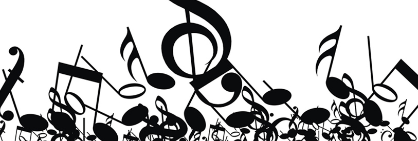 موسیقی از مجموعه از نت ها تشمیل شده است.