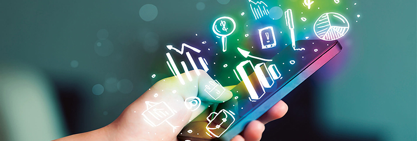 میتوان از تلفن نیز برای بازاریابی استفاده کرد. 