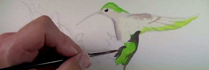 تکنيک-های-نقاشی-آبرنگ