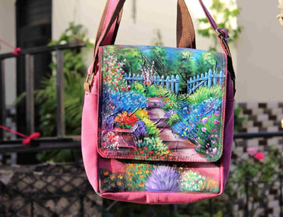 آشنایی با نقاشی روی چرم