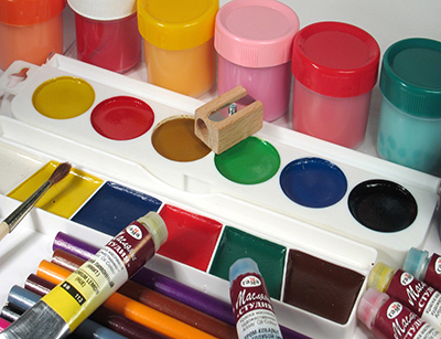 تکنیک های نقاشی گواش